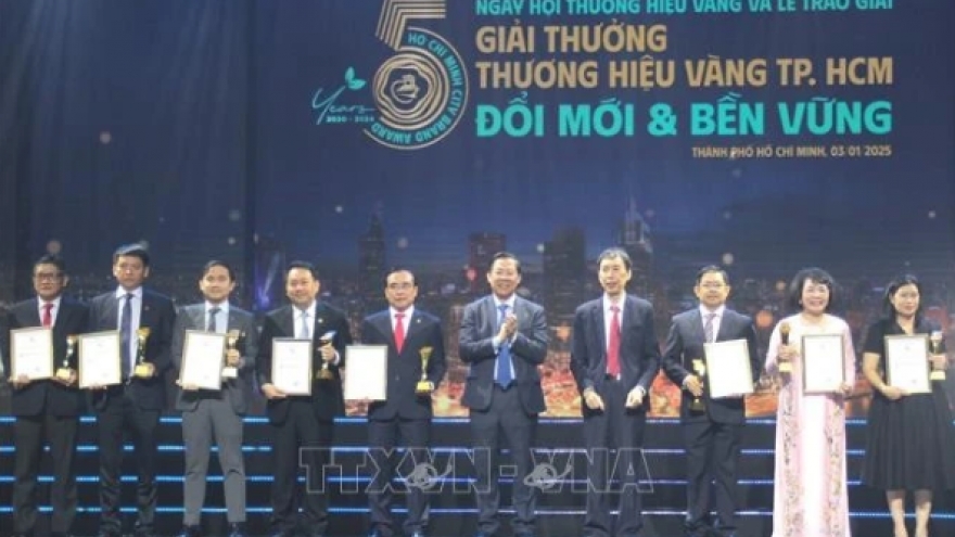 29 firms honoured at 5th Ho Chi Minh City Golden Brand Award 2024