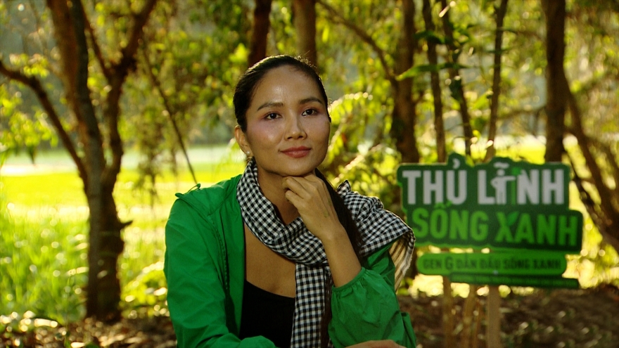 Hoa hậu H’Hen Niê, MC Mạnh Khang…lan tỏa thông điệp "sống xanh" tới Gen Z