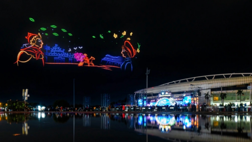 Large-scale drone light show in Hanoi canceled following rehearsal incident