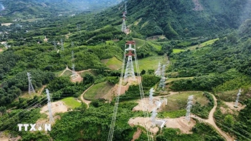 500kV transmission line from Laos energised