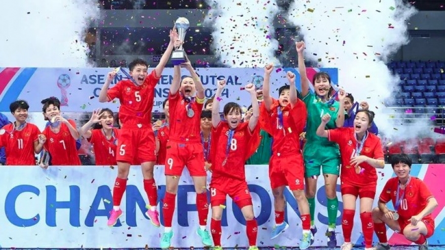 Vietnam among 10 nominees for world’s best women national futsal team