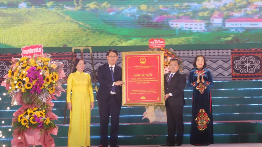 Cao nguyên Mộc Châu trở thành thị xã