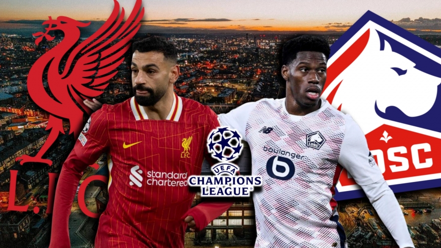 Dự đoán kết quả và đội hình ra sân trận Liverpool vs Lille