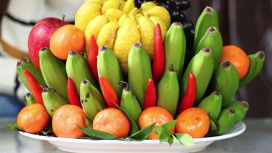 Tet fruit tray, indispensible part of Vietnamese culture