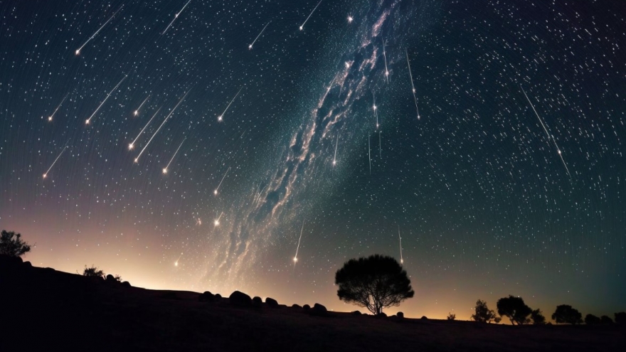 Vietnam welcomes first meteor shower of 2025