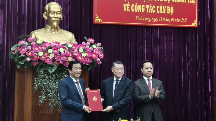 Bí thư Tỉnh ủy Vĩnh Long giữ chức Phó Trưởng Ban Nội chính Trung ương.