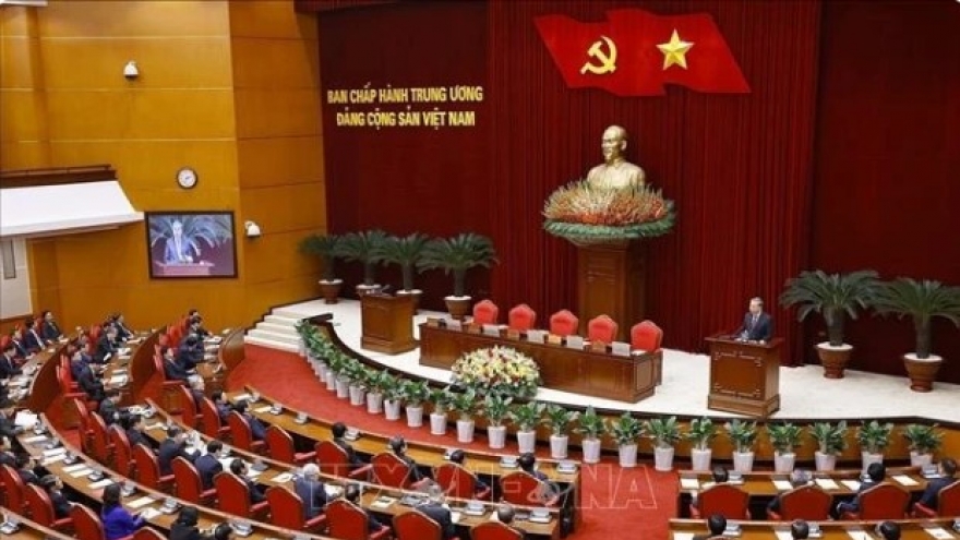 Second working day of 13th Party Central Committee's meeting