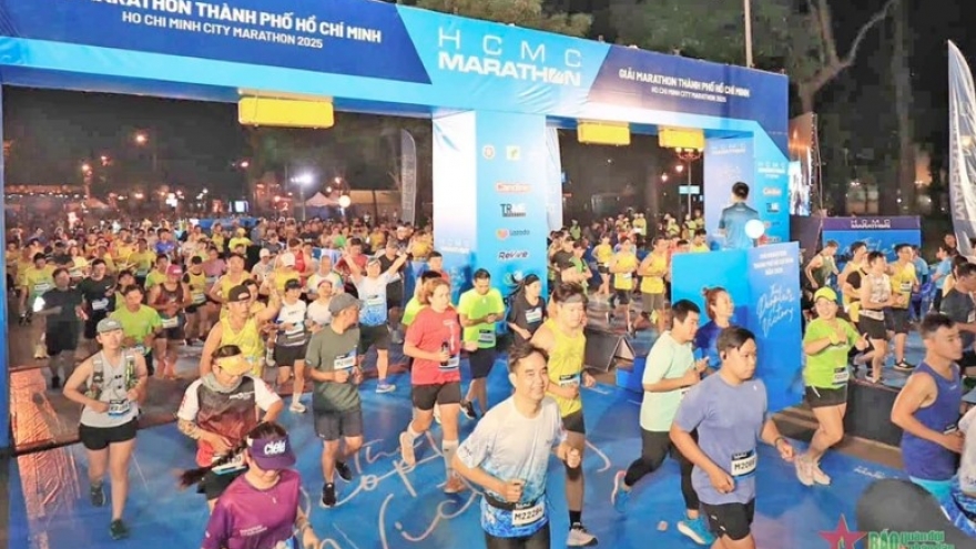 Over 10,000 runners join marathon in HCM City