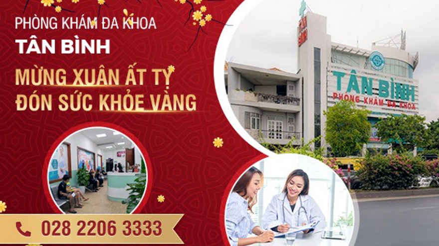 Phòng khám Đa khoa Tân Bình kính chúc năm mới hạnh phúc, cập nhật lịch nghỉ Tết