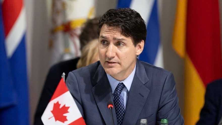 Thủ tướng Canada Justin Trudeau tuyên bố từ chức