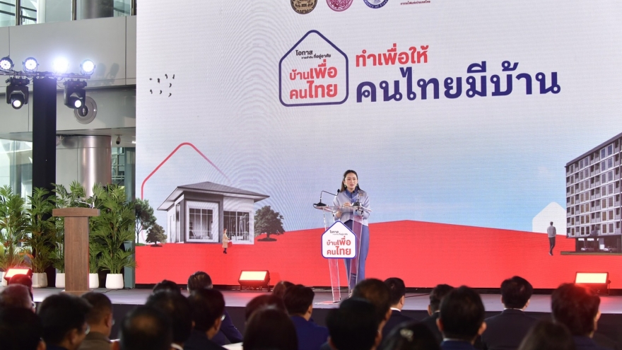 Thái Lan khởi động chương trình xây nhà xã hội cho lao động thu nhập thấp