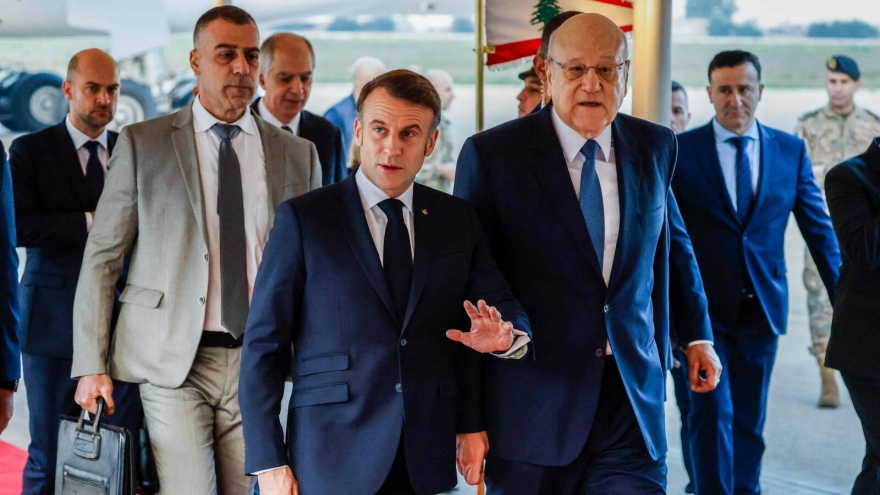Pháp ủng hộ chủ quyền và toàn vẹn lãnh thổ của Lebanon