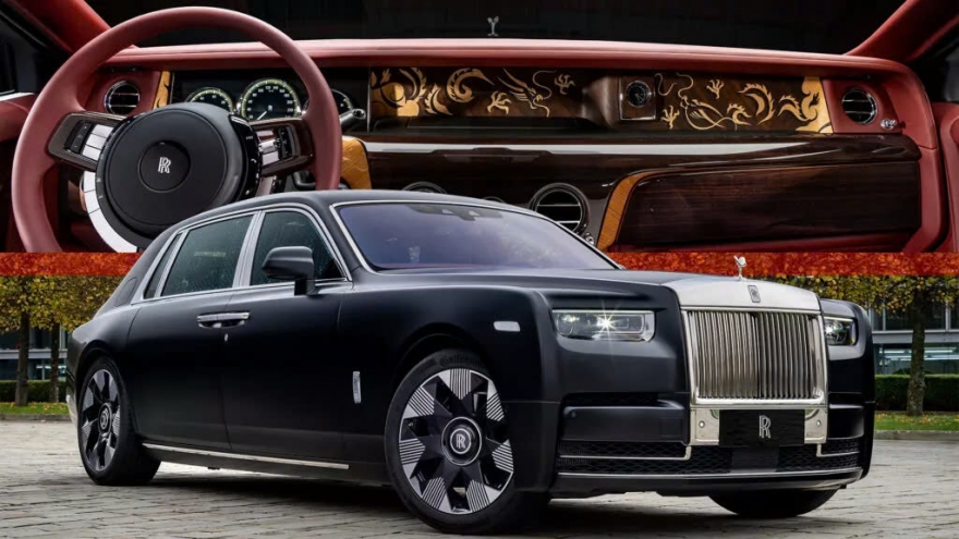 Rolls-Royce Phantom Dragon - siêu sedan "độc nhất vô nhị" tạm biệt năm rồng 2024