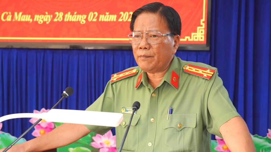 Cà Mau công bố quyết định giải thể công an cấp huyện