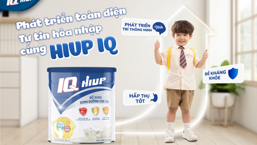 Hiup IQ - cung cấp dinh dưỡng cho não bộ phát triển trí thông minh cho trẻ