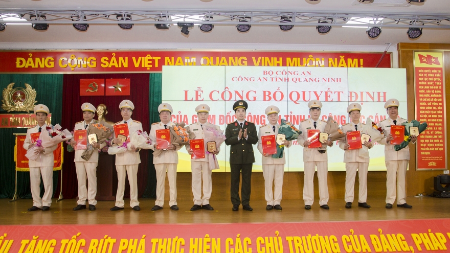 9 lãnh đạo công an cấp phòng, cấp huyện tại Quảng Ninh xin nghỉ hưu trước tuổi