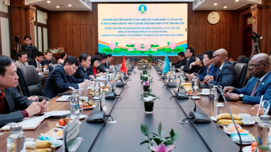 Vietnam, FAO join hands to boost South-South cooperation on agriculture