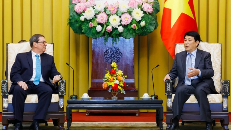 State President receives Cuban Foreign Minister