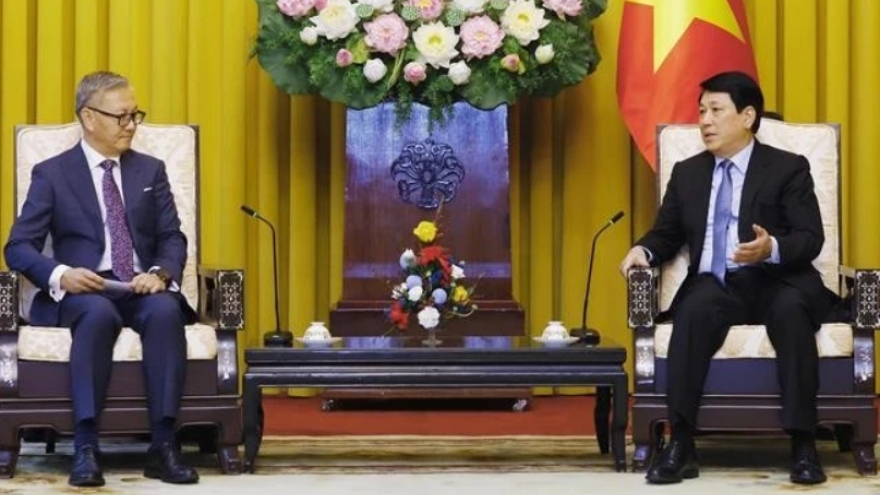 Vietnamese State President hosts Lao foreign minister