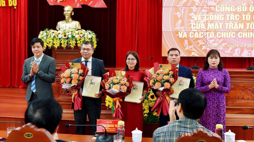 Gia Lai sáp nhập nhiều đơn vị tại các tổ chức, đoàn thể cấp tỉnh