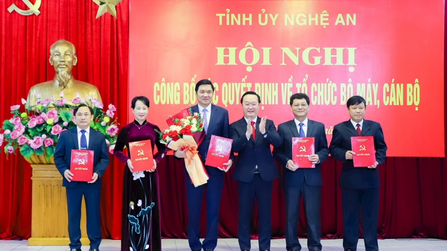 Nghệ An: Đảng bộ các cơ quan chính thức đi vào hoạt động sau hợp nhất