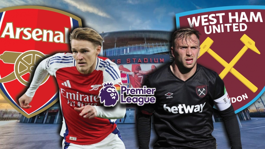 Dự đoán kết quả và đội hình ra sân trận Arsenal vs West Ham