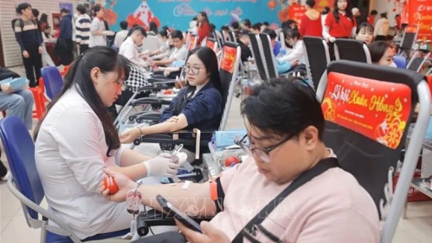 Nearly 9,000 blood units collected during red spring festival