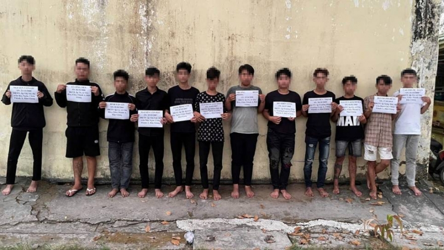 Hẹn đánh nhau, 22 thanh niên bị khởi tố
