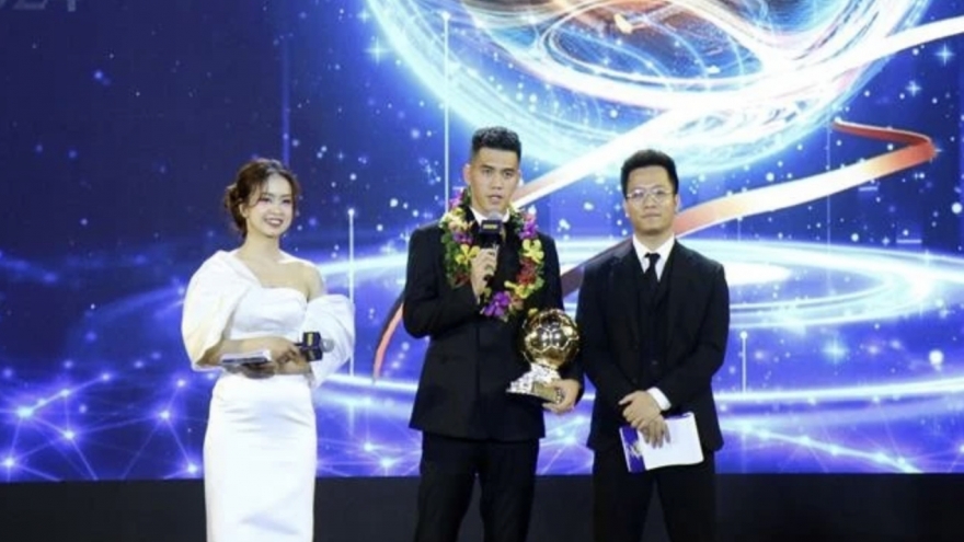 Tien Linh, Thuy Trang win Vietnam Golden Ball 2024