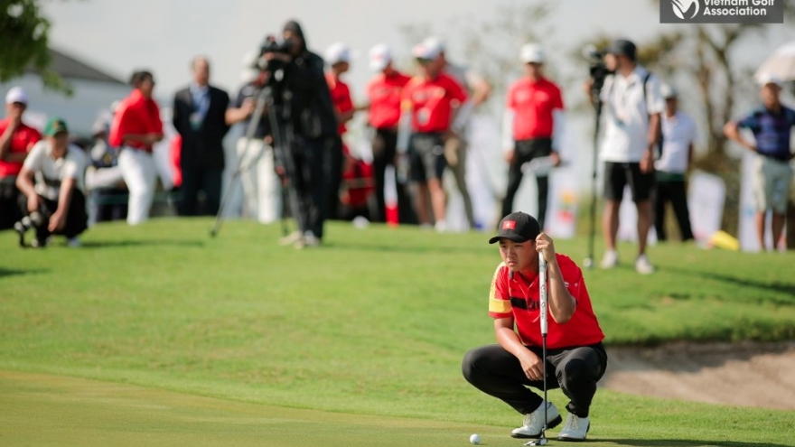 Minh achieves highest ranking in Vietnam's golf history