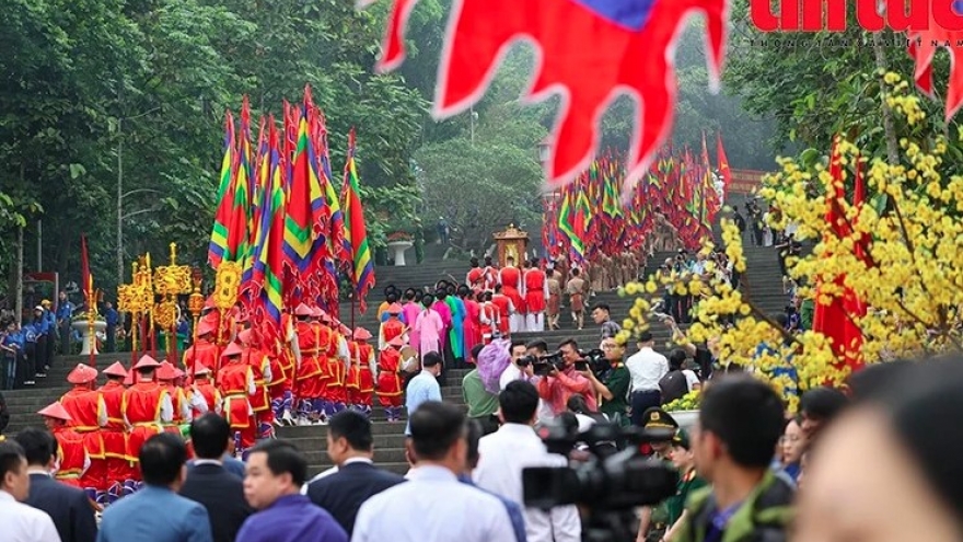 Hung Kings Commemoration Day contributes to promoting heritage