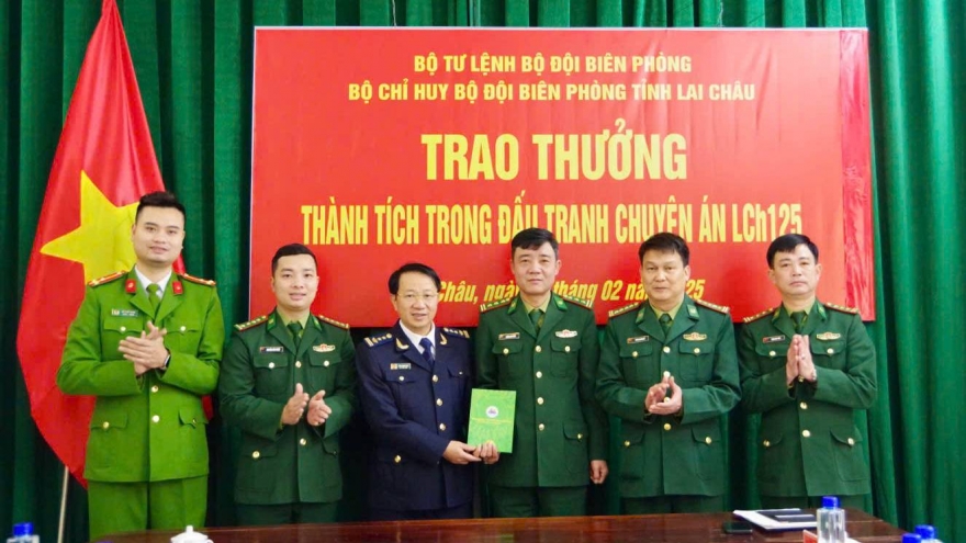 Lai Châu khen thưởng lực lượng phá chuyên án vận chuyển sâm lậu qua biên giới