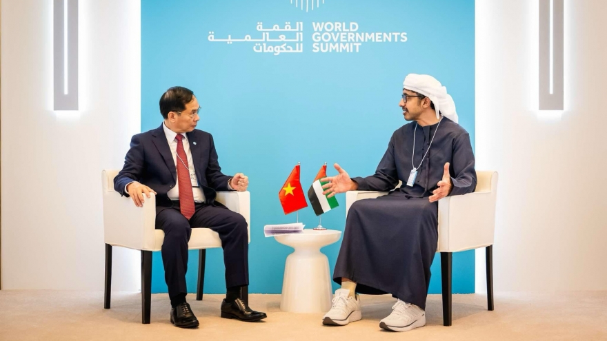 Phó Thủ tướng Bùi Thanh Sơn gặp các Nhà Lãnh đạo UAE