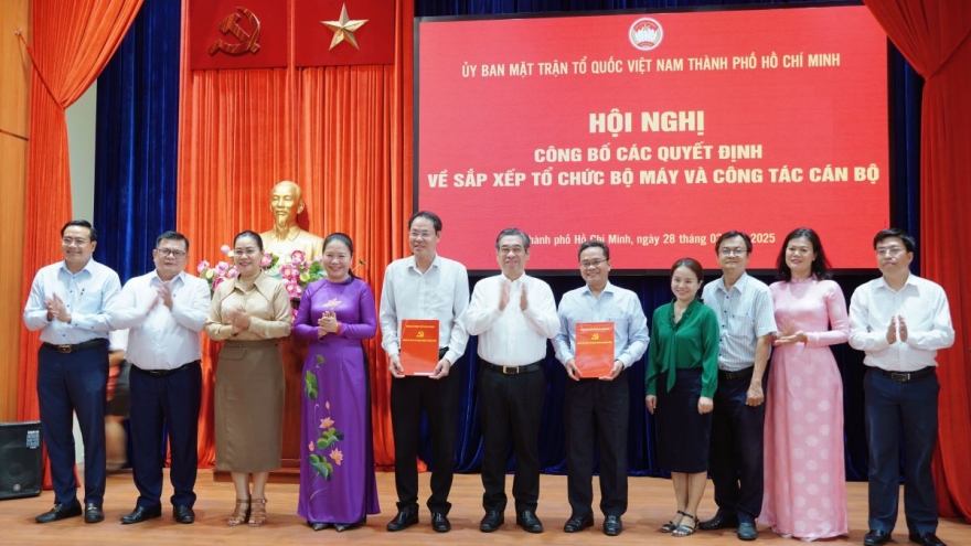 Sau sắp xếp, Ủy ban MTTQ TP.HCM còn 5 đầu mối