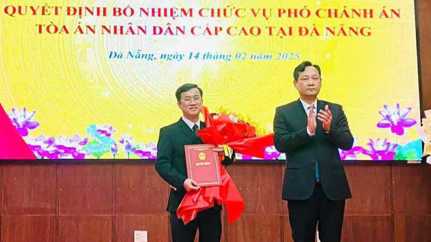 Ông Trần Huy Đức làm Phó Chánh án TAND cấp cao tại Đà Nẵng