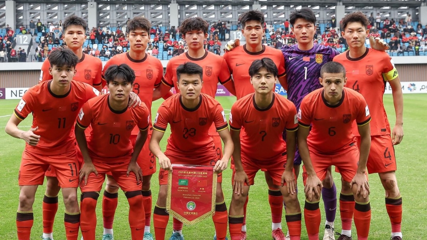 Kết quả tứ kết U20 châu Á 2025: U20 Trung Quốc thua đau đớn, mất vé đi World Cup