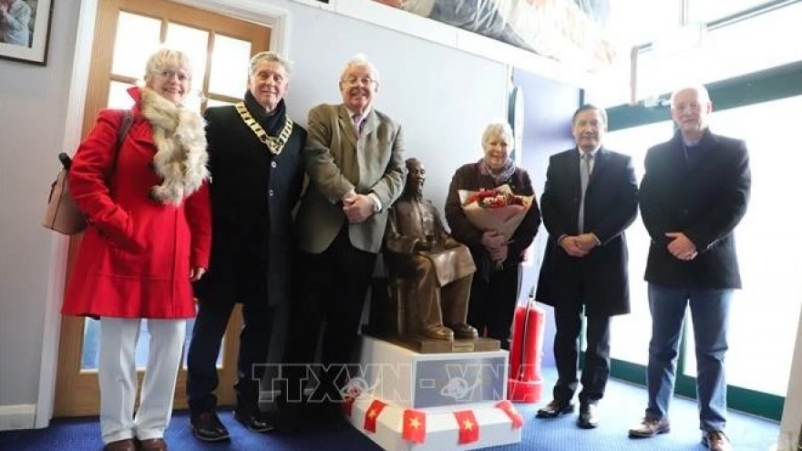 President Ho Chi Minh statue display under restoration at UK museum