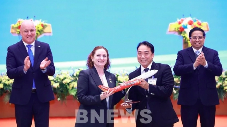 Vietjet launches first direct flight connecting Vietnam and New Zealand