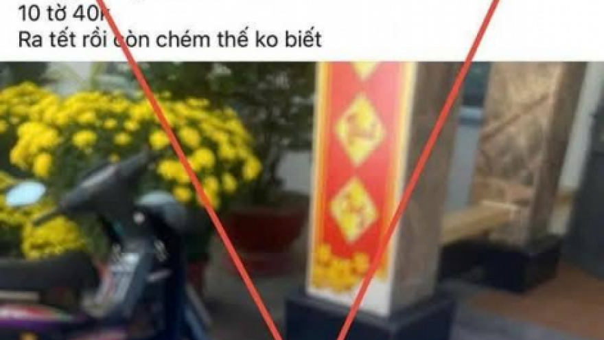 Xử lý đối tượng đăng thông tin sai sự thật, xuyên tạc về công an xã