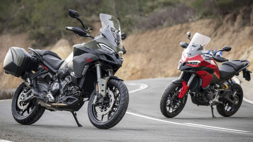 Ducati ra mắt Multistrada V2 2025 với nhiều công nghệ tiên tiến