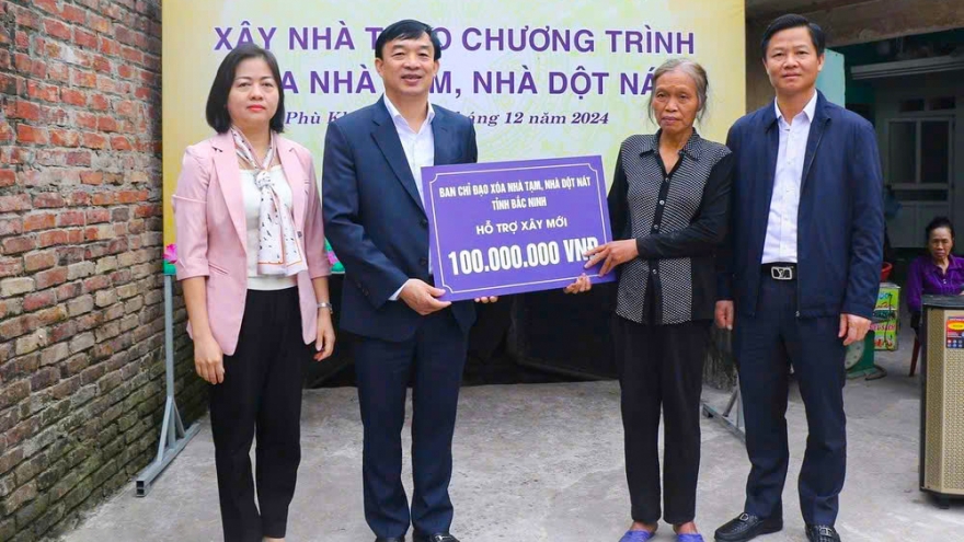 Bắc Ninh cơ bản xóa xong nhà tạm, nhà dột nát