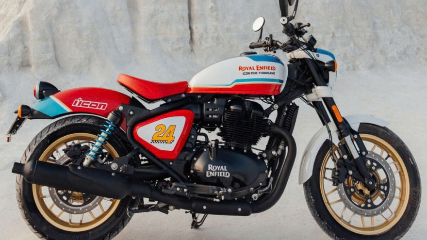 Royal Enfield hợp tác với Icon Motorsports ra mắt Shotgun 650 phiên bản giới hạn