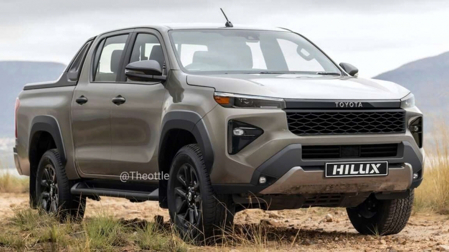 Dự đoán thiết kế mới của Toyota Hilux Travo 2025 sắp ra mắt