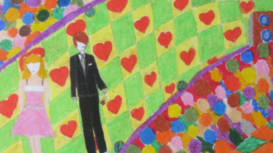 Triển lãm tranh “Em vẽ niềm tin”