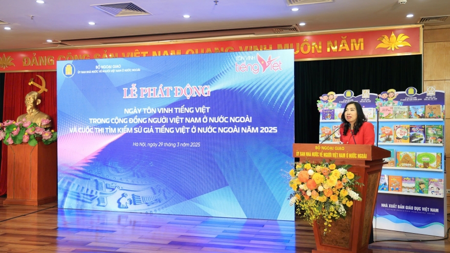 Lễ phát động Ngày Tôn vinh tiếng Việt: Giữ gìn tiếng Việt, giữ gìn hồn Việt