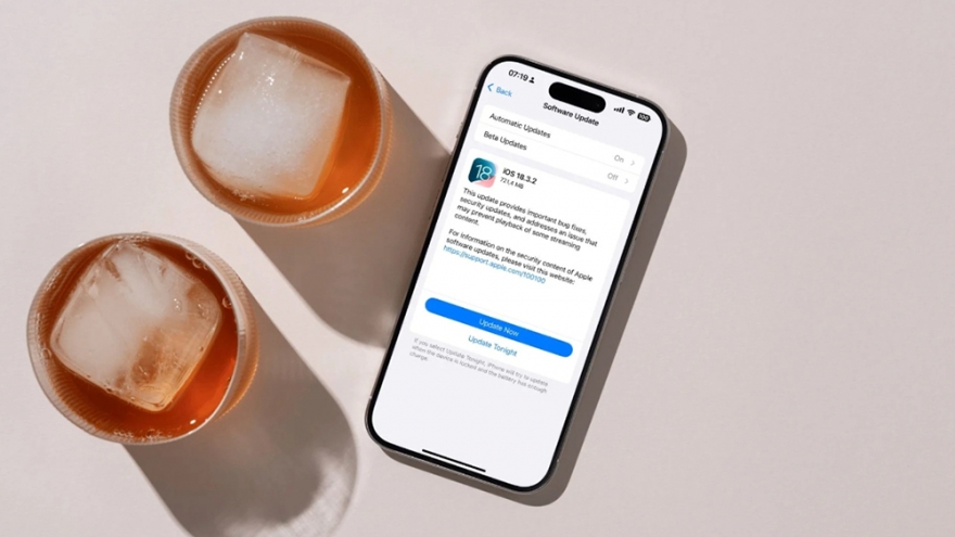 Apple phát hành iOS 18.3.2, người dùng iPhone cần cập nhật ngay