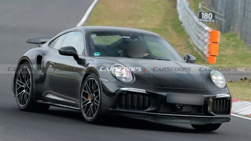 Lộ diện Porsche 911 Turbo S 2026 công suất có thể lên đến 700 mã lực
