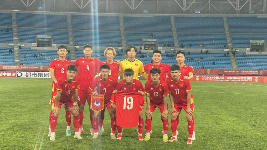 Kết quả bóng đá Việt Nam: Hoà Uzbekistan, U22 Việt Nam tiếp tục gây ấn tượng