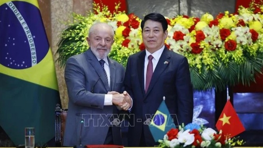 Vietnam, Brazil issue joint statement on deepening strategic partnership