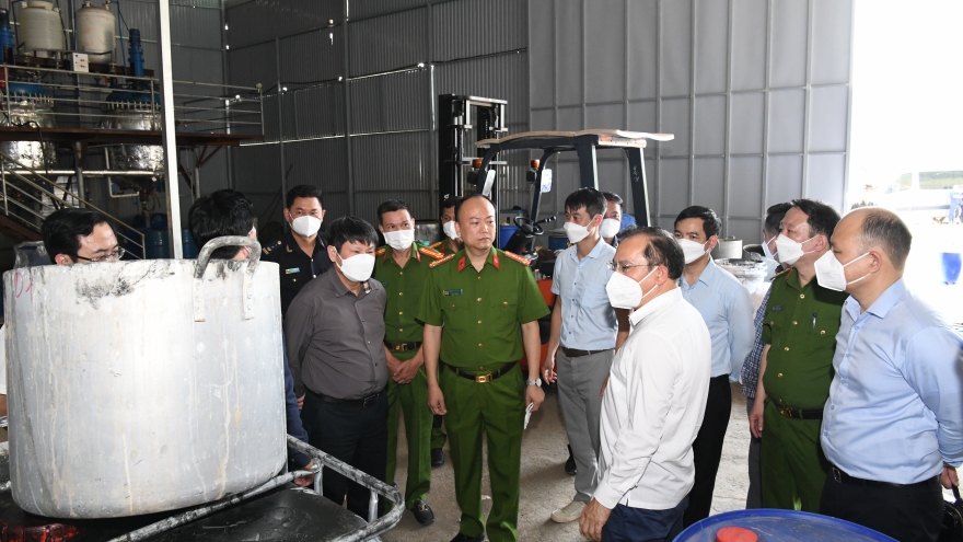 Bộ Công an thông tin về xưởng sản xuất ma túy trái phép rộng 1.000 m2 ở Khánh Hòa